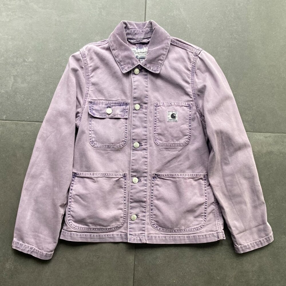 Carhartt Work In Progress Purple Michigan Jacket XS Purple